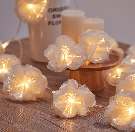 Soft White Orchid Light Strings