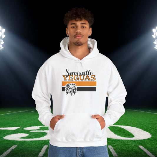 Somerville Yeguas w/Mascot Adult Heavy Blend™ Hooded Sweatshirt