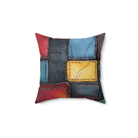 Colorblock Craze Throw Pillow