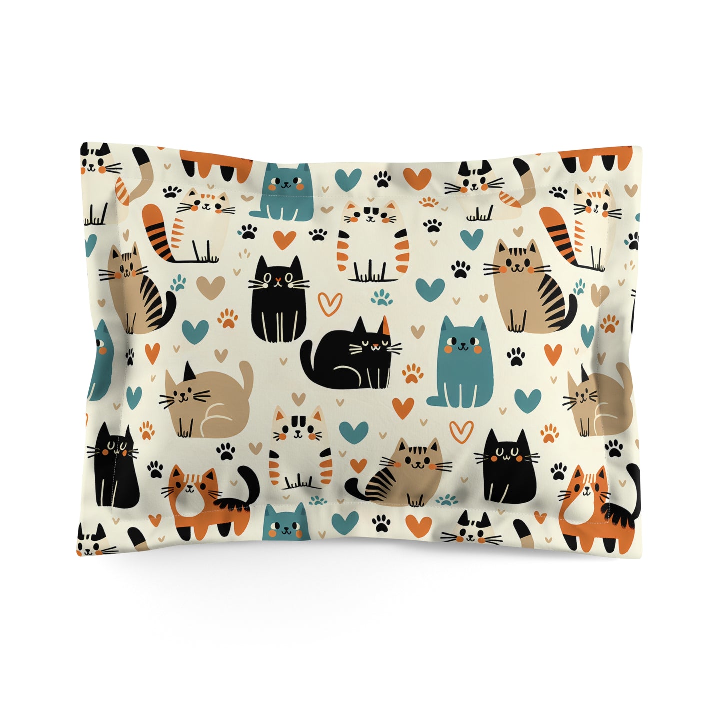Whiskered Wonders Basic Bedding Set
