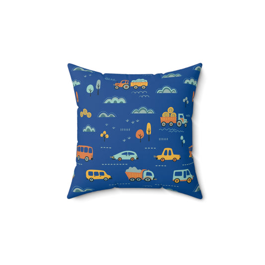 Back & Forth Boulevard Throw Pillow