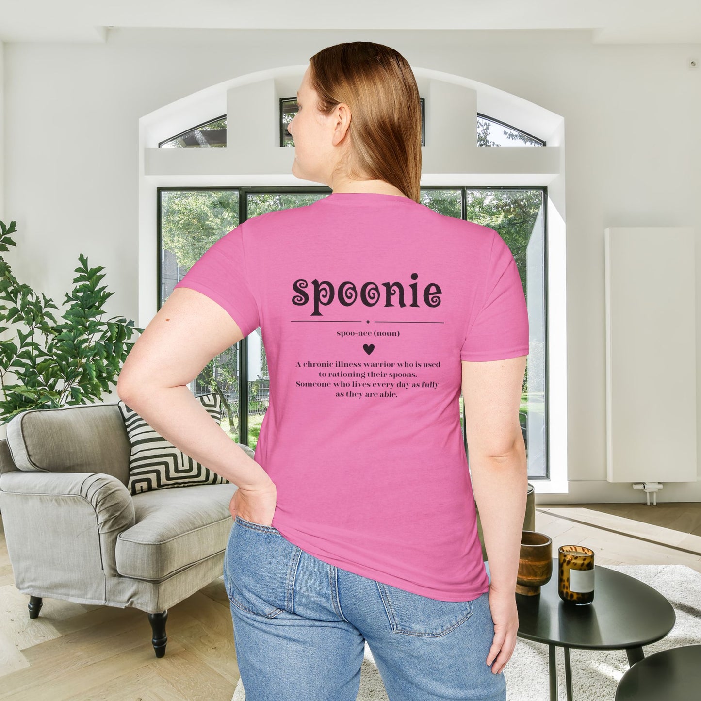 Spoonie Warrior Definition Adult T-shirt