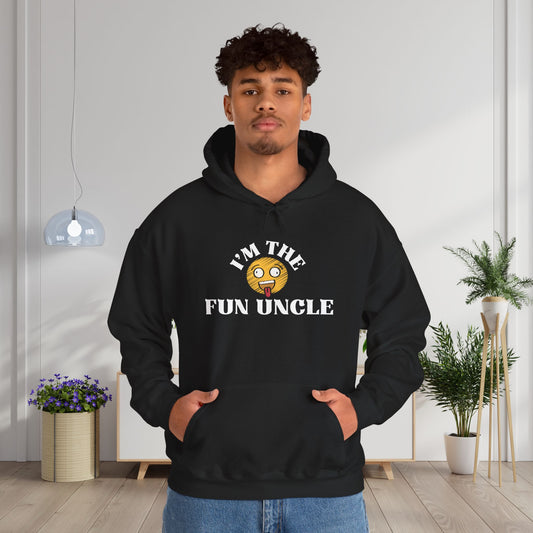 I'm The Fun Uncle Heavy Blend™ Hooded Sweatshirt