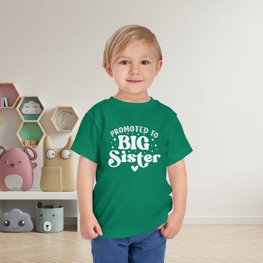 Promoted to Big Sister Toddler Tee