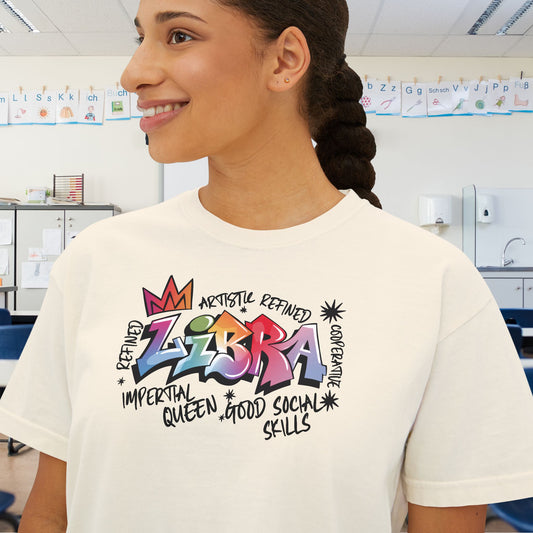Libra Street Art Women's Boxy Tee