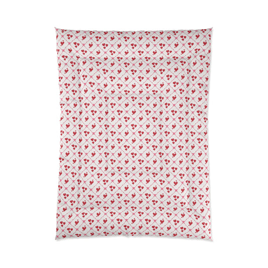 Cupid’s Lattice Comforter