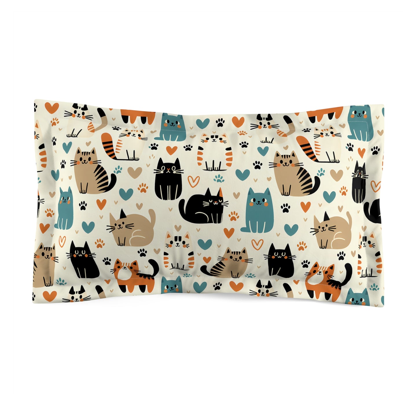 Whiskered Wonders Basic Bedding Set