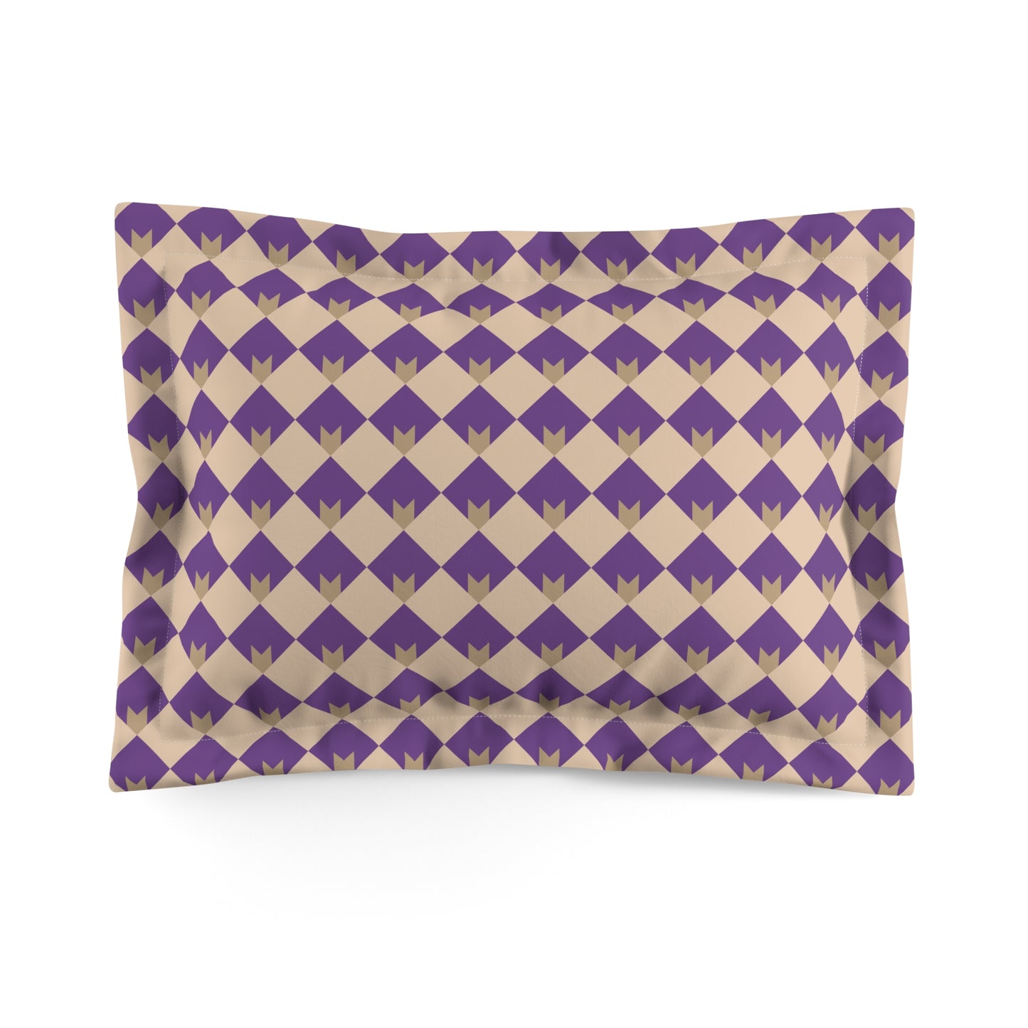 Diamond Bloom-Amethyst & Cream Basic Bedding Set