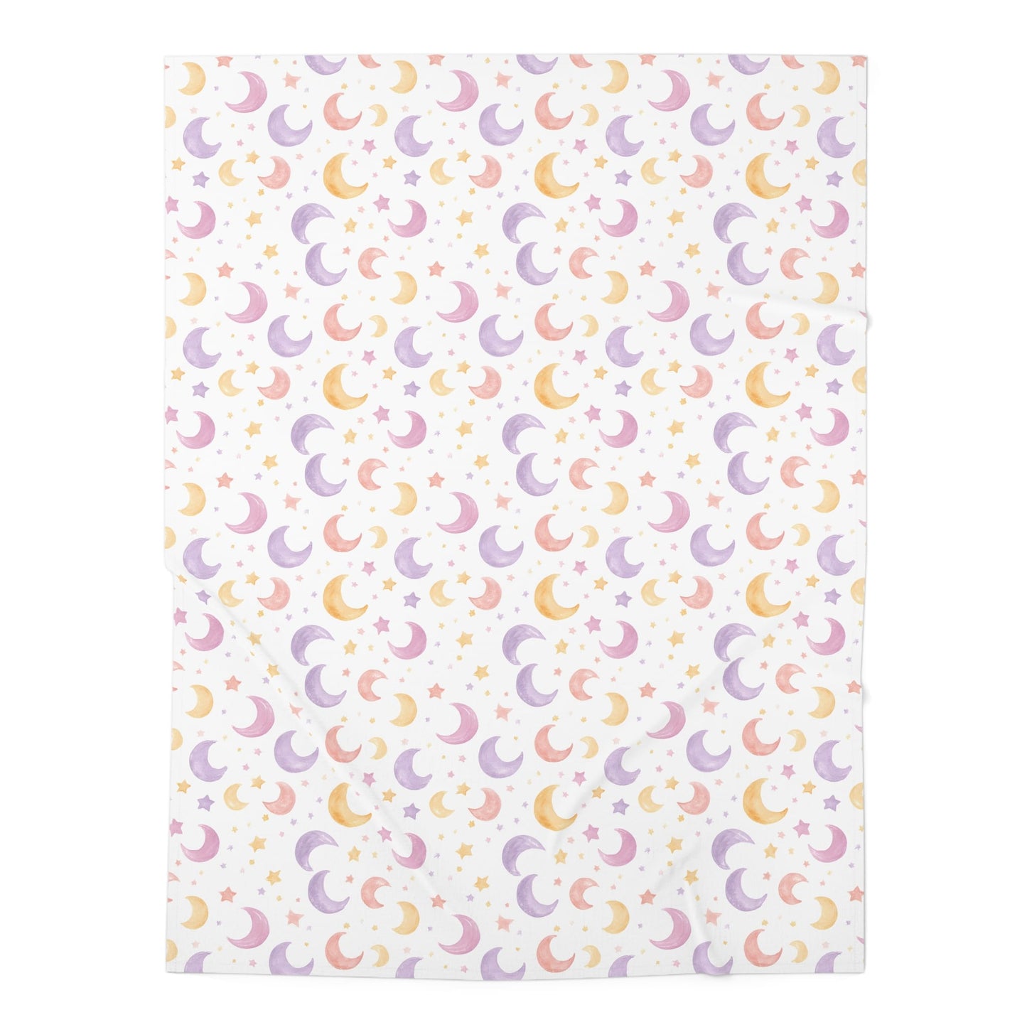 Moon & Star Snuggles Baby Swaddle Blanket
