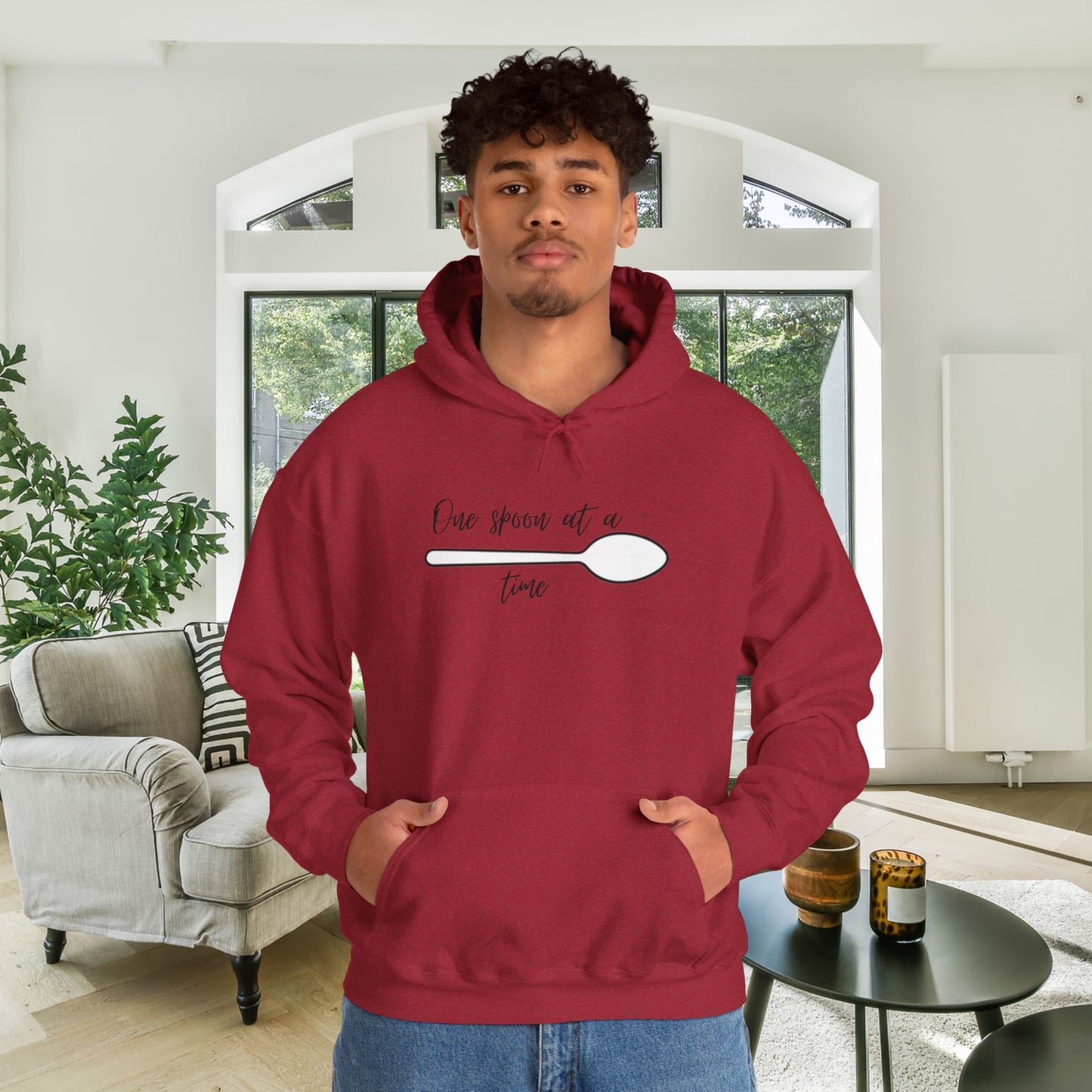 One Spoon At A Time Heavy Blend™ Hooded Sweatshirt