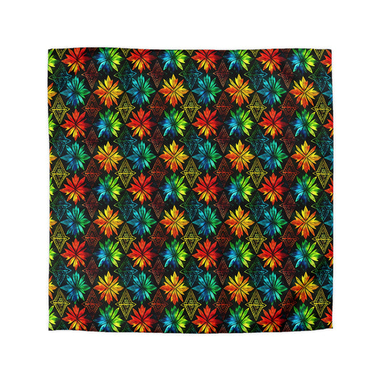 Celebration Mosaic Microfiber Duvet Cover