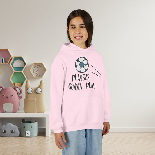 Players Gonna Play Youth Heavy Blend Hoodie