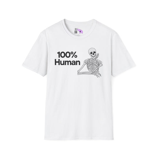 100% Human Adult T-shirt