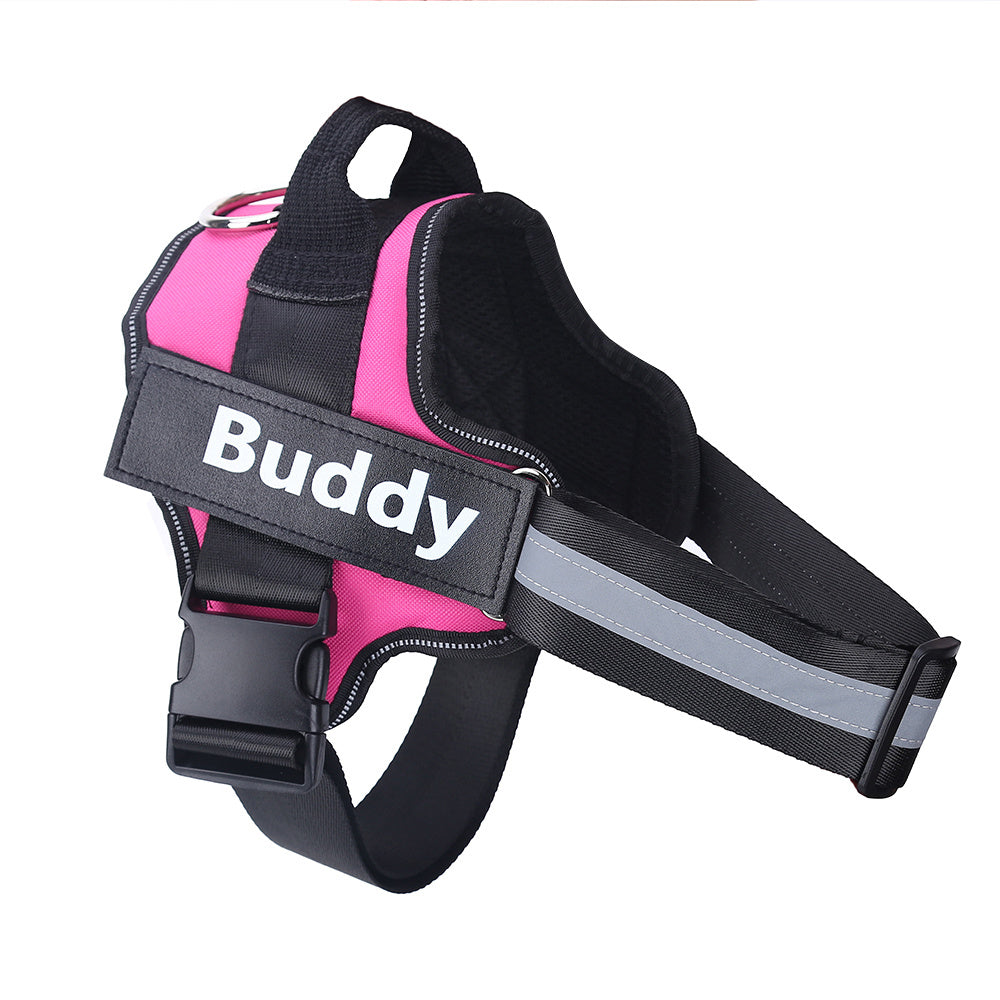 Personalized NO PULL Dog Reflective Dog Harness