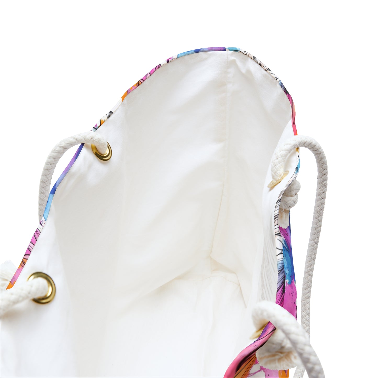 Watercolor Daisy Dream Weekender Bag