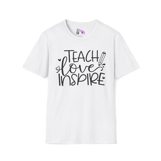 Teach Love Inspire Adult T-shirt
