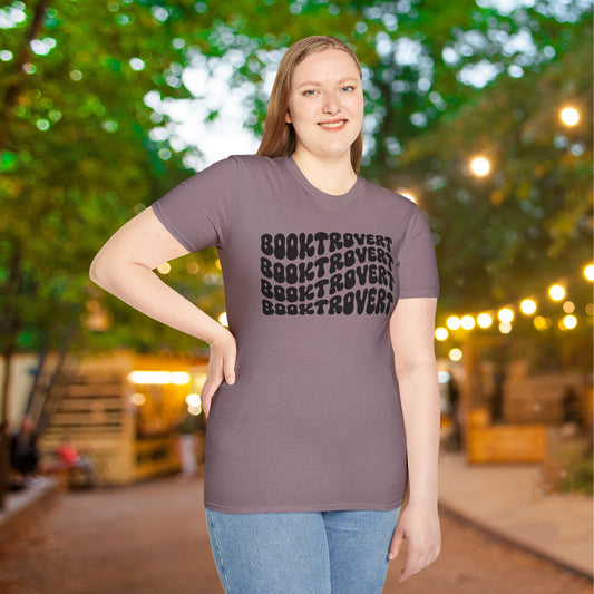 Booktrovert Adult T-shirt