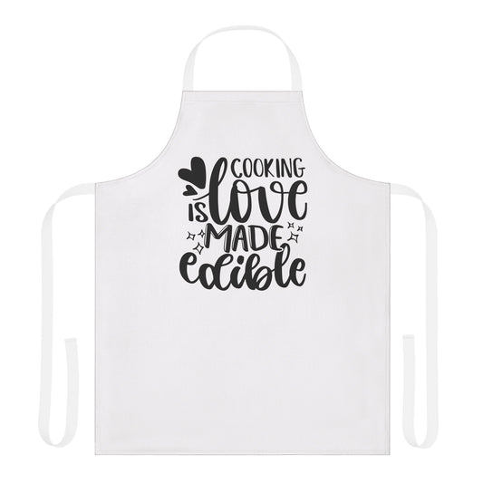 Cooking Is Love Made Edible Apron