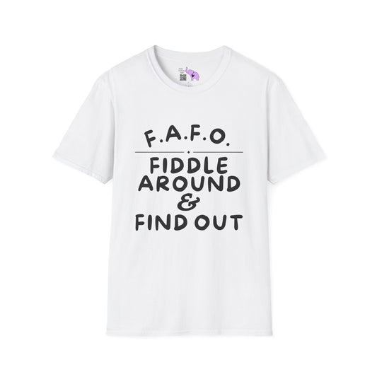Fiddle Around & Find Out Adult T-shirt