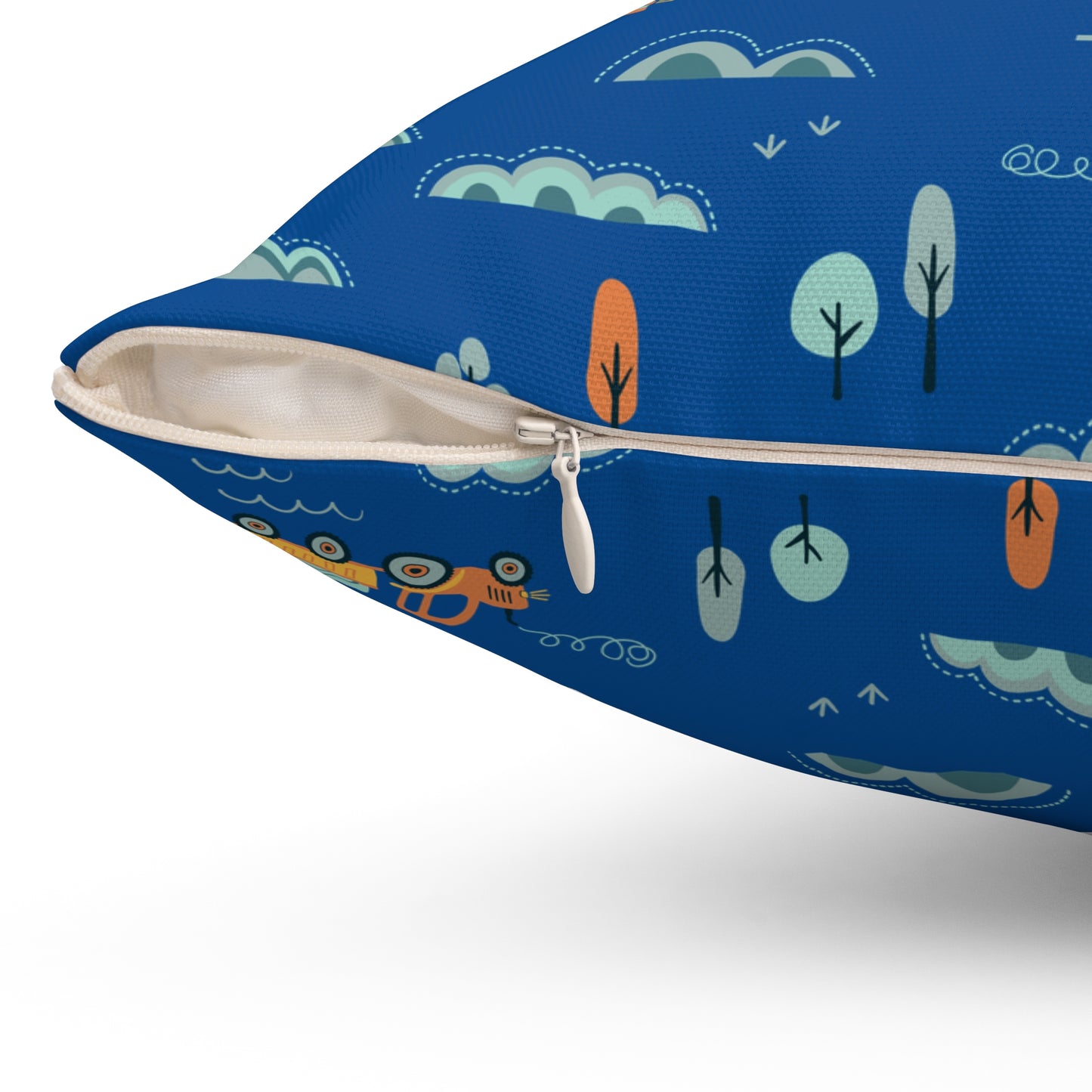 Back & Forth Boulevard Throw Pillow