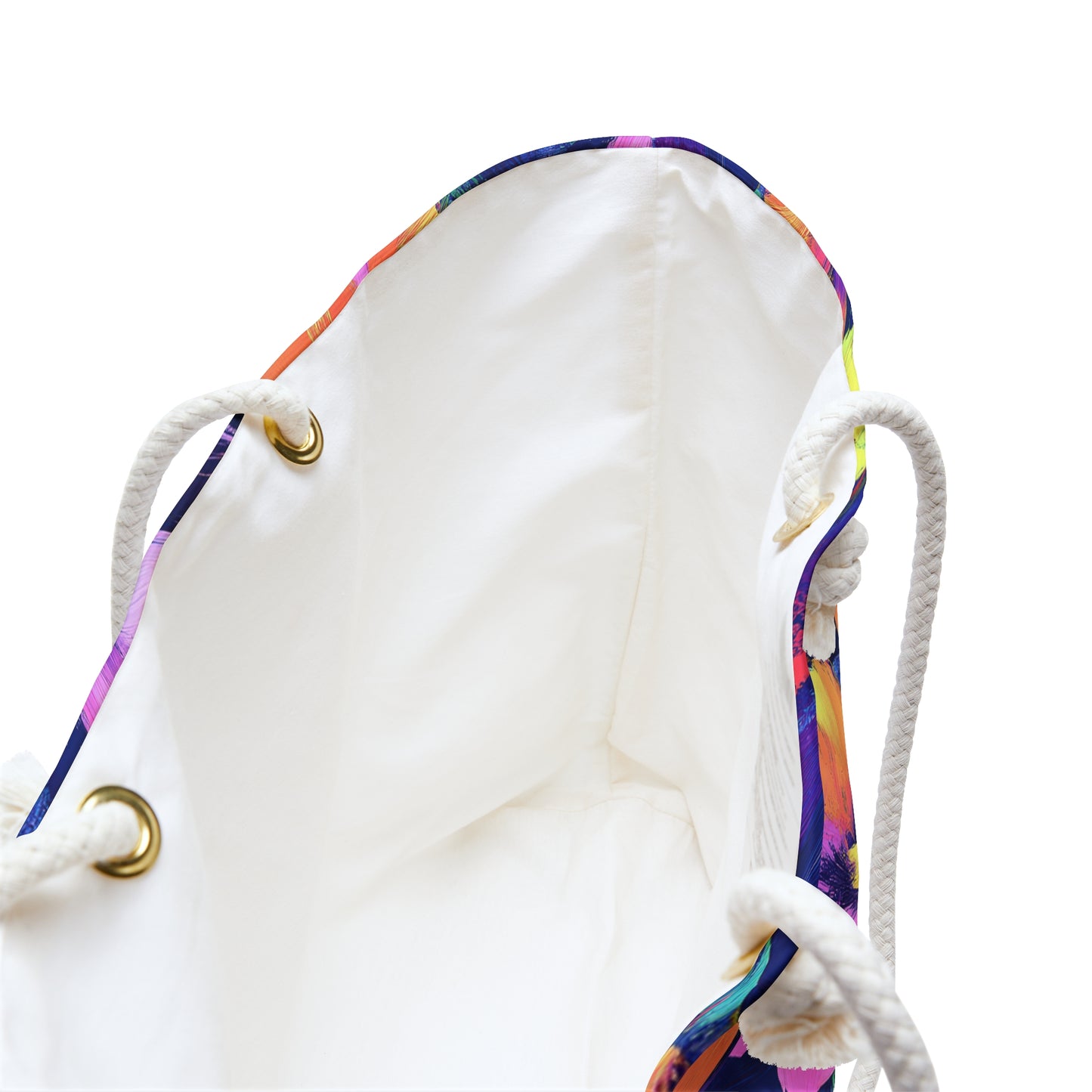 Watercolor Flowers Weekender Bag