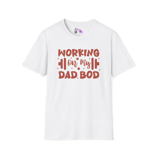 Working On My Dad Bod Adult T-shirt