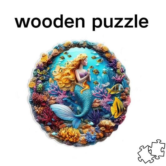 Mystical Mermaid Lagoon Wooden Puzzles
