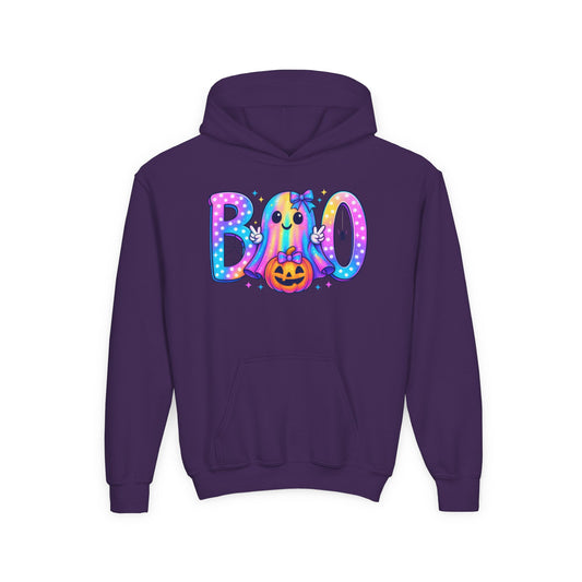 Pastel Boo Youth Hoodie