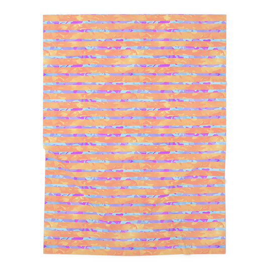 Split Spectrum Camo Baby Swaddle Blanket