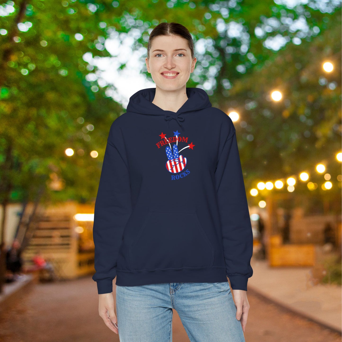 Freedom Rocks Heavy Blend™ Hooded Sweatshirt