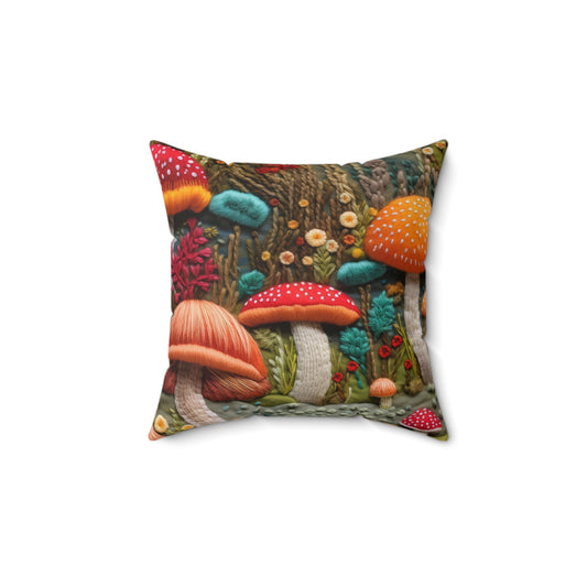 Enchanted Caps Throw Pillow