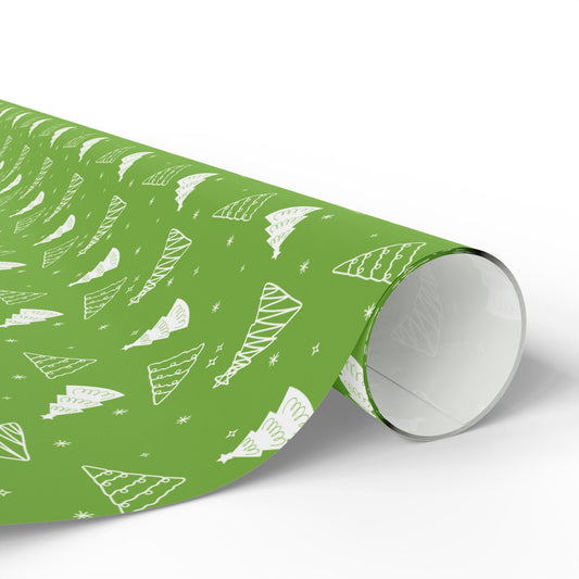 Evergreen Cheer Wrapping Paper