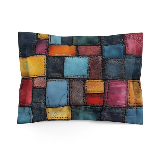 Colorblock Craze Microfiber Pillow Sham