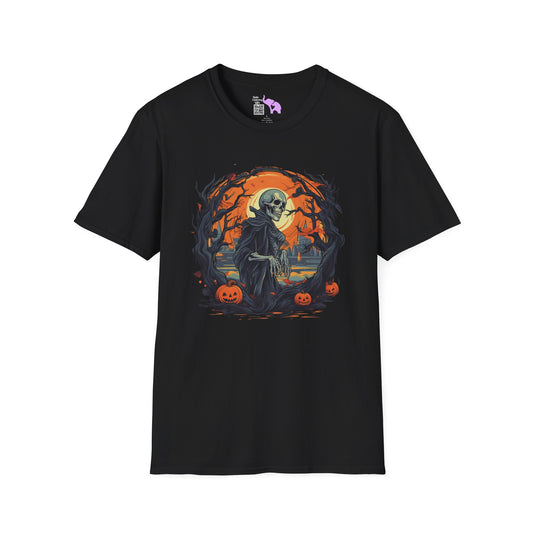 Creepy Cemetery 8 Adult T-shirt