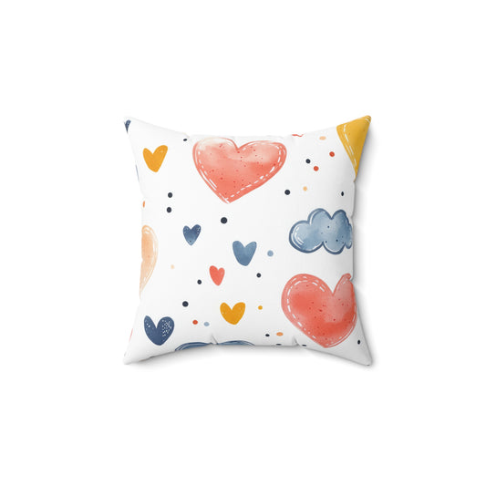 Love in the Air Throw Pillow