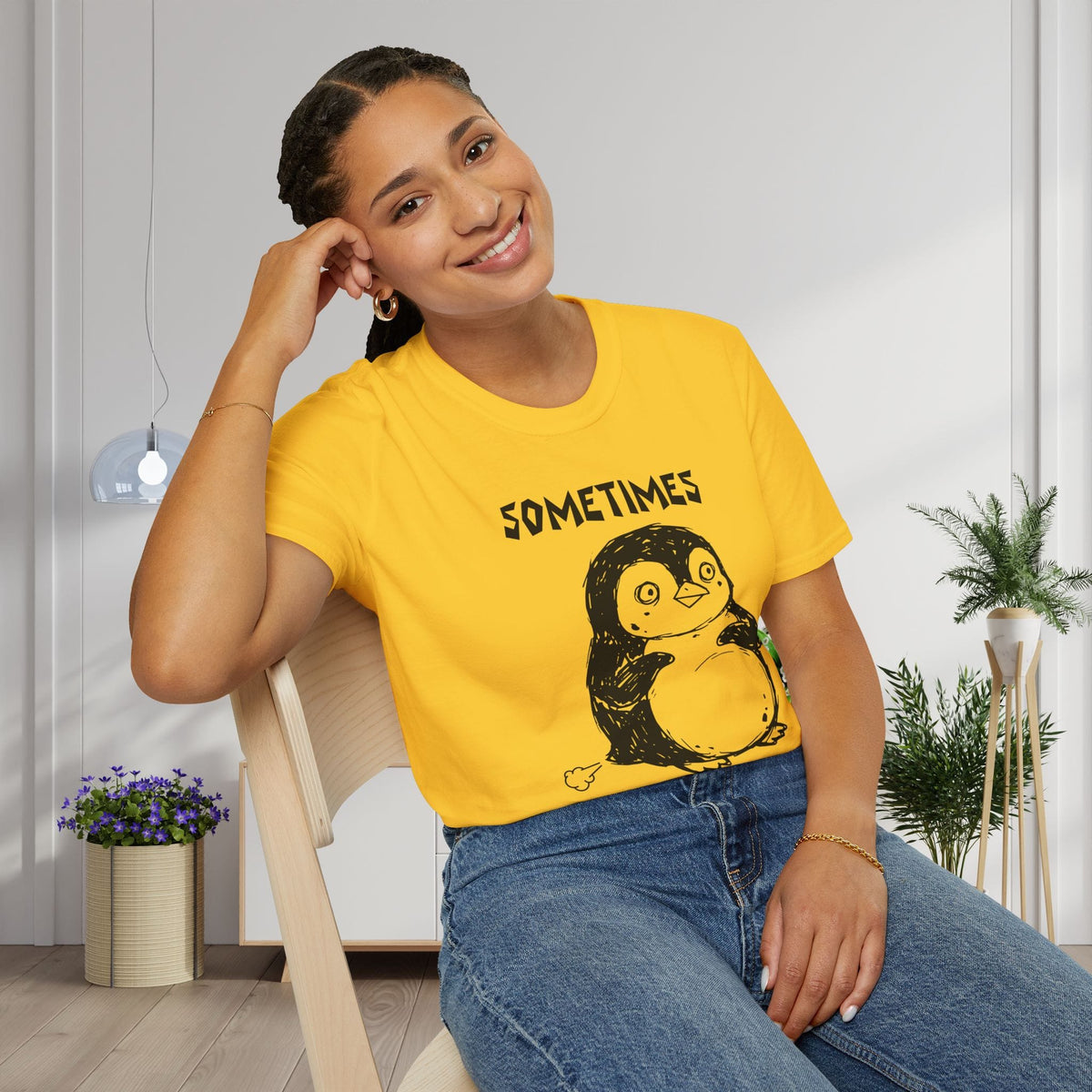Sometimes I Just Be Fartin' Adult T-shirt