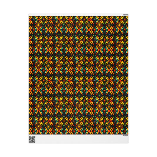 Legacy Lines Kwanzaa Wrapping Paper
