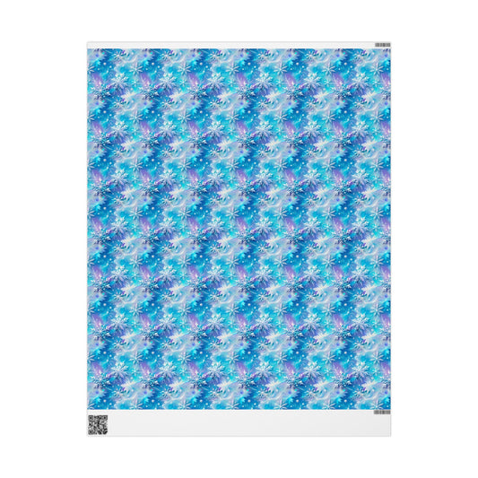 Holiday Flurries Wrapping Paper