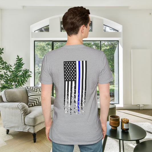 Back The Blue Adult T-shirt