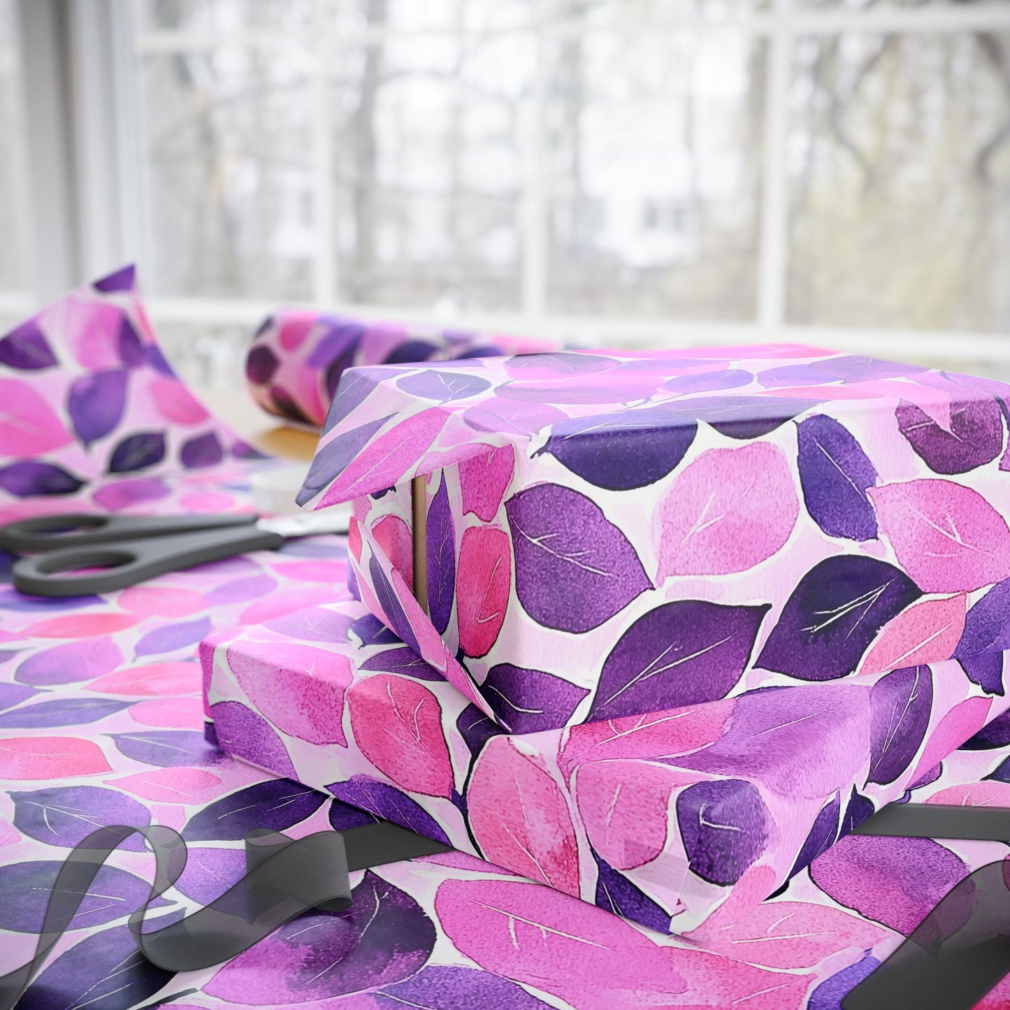Lilac Serenade Wrapping Paper