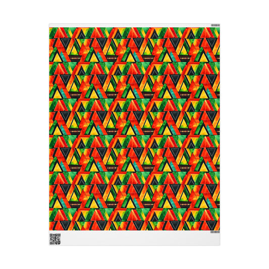 Abundance Vibes Kwanzaa Wrapping Paper
