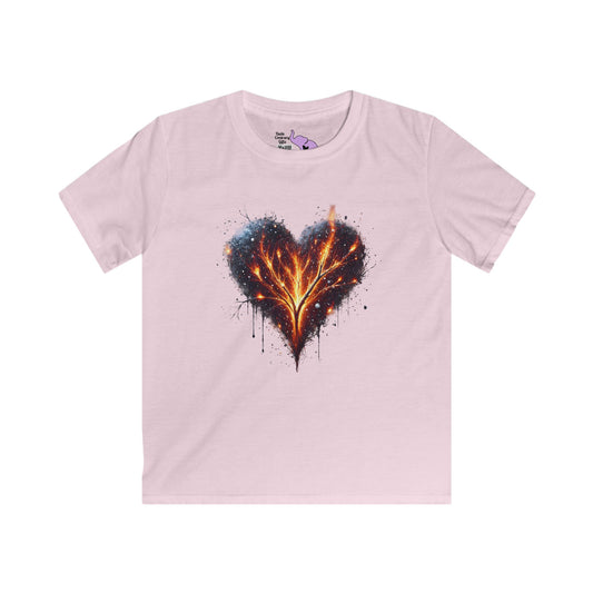 Burning Love Youth Softstyle Tee