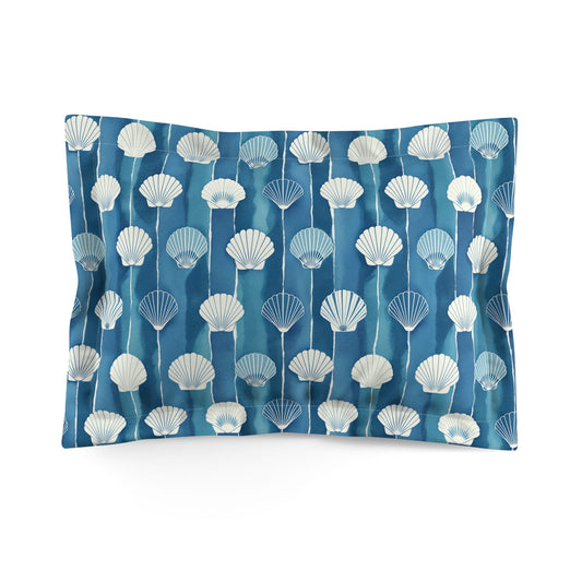 Oceanline Shells Microfiber Pillow Sham