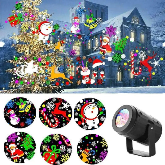 Christmas Projector LED Rotating Pattern Light