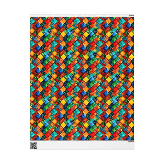 Heritage Pulse Kwanzaa Wrapping Paper