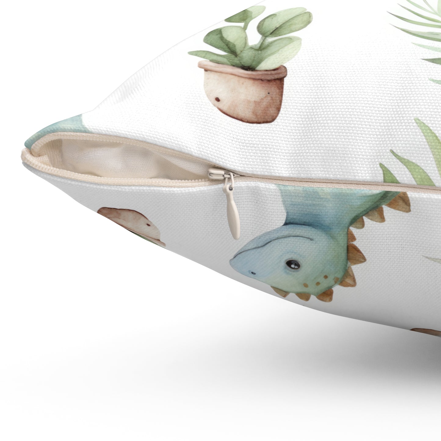 Adorable Dinosaurs Throw Pillow