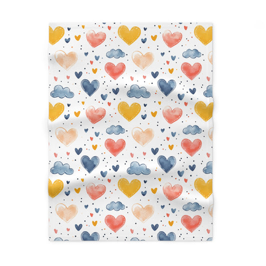 Love in the Air Baby Blanket