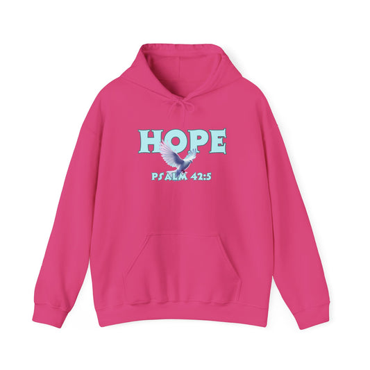 HOPE Psalm 42:5 Heavy Blend™ Hooded Sweatshirt