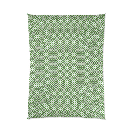 Emerald Star Garden Comforter
