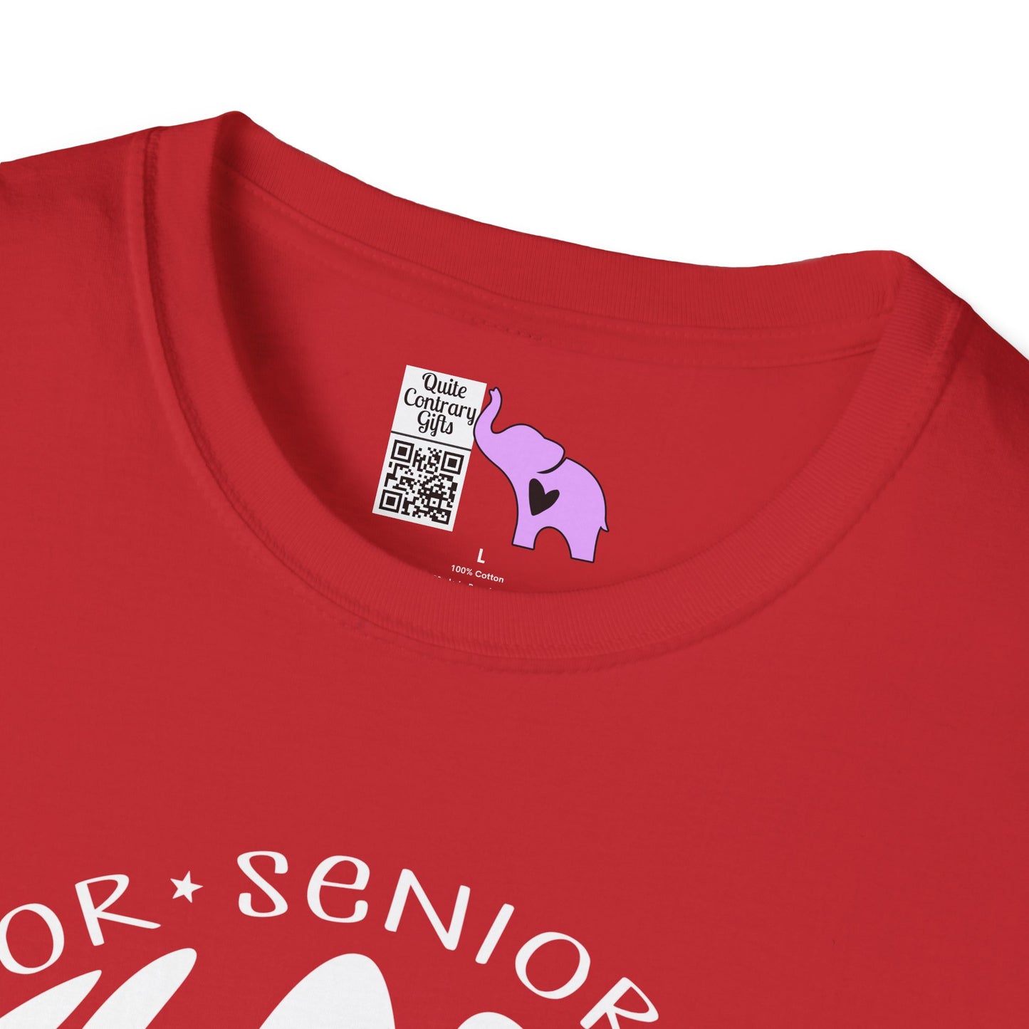 Round Senior Class of 2027 Adult T-shirt